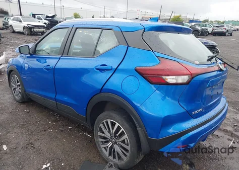 2021 Nissan Kicks Sv Xtronic Cvt из США, поврежденный, VIN 3N1CP5CVXML561363